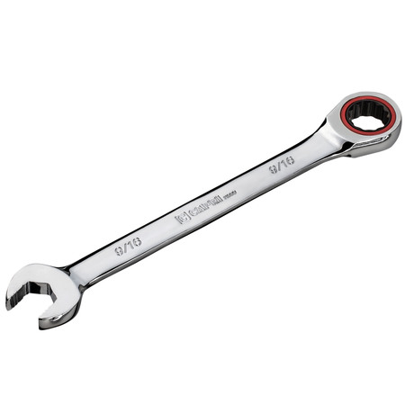 CAPRI TOOLS 100-Tooth 9/16 in Ratcheting Combination Wrench CP11606